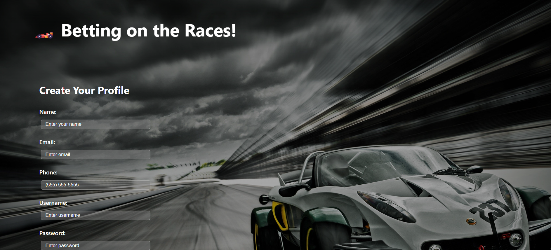 Betting on the Races